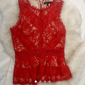 Romeo + Juliet Couture lace top